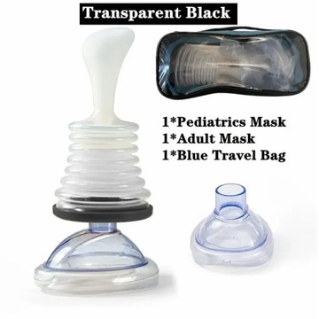 1Set Health Care Choking Rescue Device Home Travel Kit for Adult and