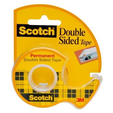 TAŚMA KLEJĄCA DWUSTRONNA SCOTCH Z PODAJNIKIEM