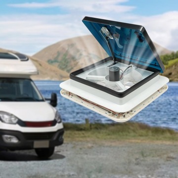 ВЕНТИЛЯТОР ДЛЯ ОКНА НА КРЫШЕ ВЕНТИЛЯТОР ДЛЯ ПРИЦЕПОВ-ДАВЕЛИКОВ 12В