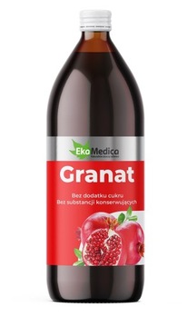 EkaMedica Sok z Granatu bez konserwantów 1000ml