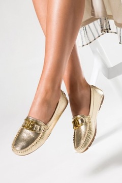 ЖЕНСКИЕ БЛЕСТЯЩИЕ ЗОЛОТЫЕ МОКАСИНЫ НА ПЛОСКОЙ ПЛОСКОЙ ПЛОСКОЙ ПЛОСКОСТИ МОДНЫЕ ДЕКОРАЦИОННЫЕ ЛЕГКИЕ ТУФЛИ размер 37