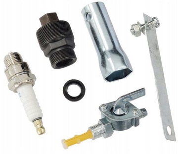 ДВИГАТЕЛЬ ВНУТРЕННЕГО СГОРАНИЯ 2T для ВЕЛОСИПЕДА объемом 80 куб.см. КОМПЛЕКТ