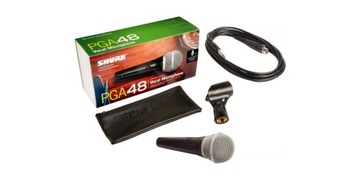 Shure PGA48-QTR-E - mikrofon dynamiczny wokalny