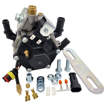 РЕДУКТОР ИСПАРИТЕЛЯ AC STAG R02 150КМ + СОЛЕНОИДНЫЙ КЛАПАН