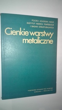 CIENKIE WARSTWY METALICZNE