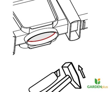 Линейный дренажный желоб 1,5т пластик 1м высота=148мм