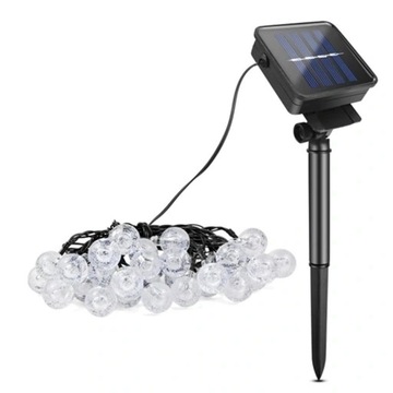 50Led 9,5M солнечные садовые декоративные светильники