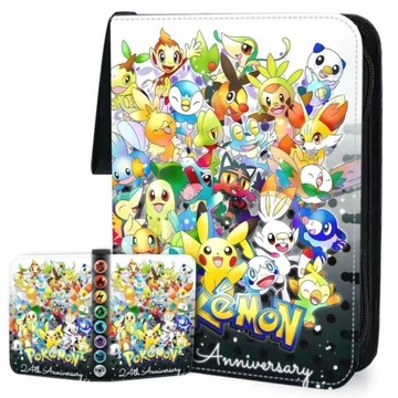 ALBUM segregator na 900 KART POKEMON z uchwytem