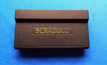 Scrabble Travel DeLuxe VINTAGE ретро дорожный черный чемодан UNIKAT ed. ПЛ