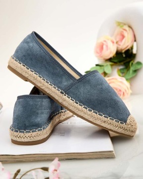 NIEBIESKIE ESPADRYLE DAMSKIE DIMALLE 40