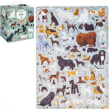 Пазл 100 деталей. Головоломка CzuCzu. Собаки