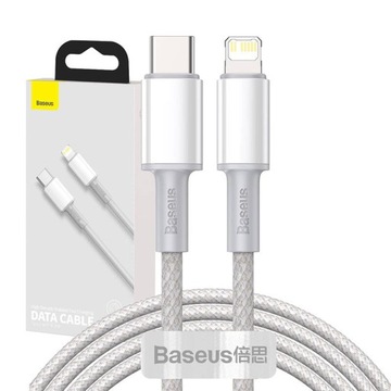 КАБЕЛЬ BASEUS STRONG ДЛЯ IPHONE USB TYPE C LIGHTNING QC PD 20W 2M