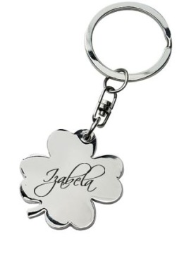 Брелок «Счастливый клевер» с гравировкой в ​​подарок для KIA Ford Audi BMW