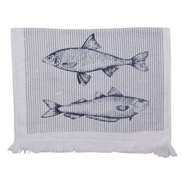RYBY RĘCZNIK DO RĄK DLA GOŚCI 40*66cm PREZENT