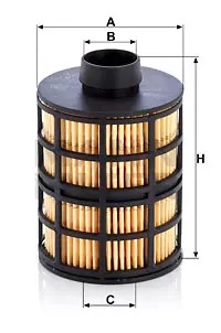 FILTR PALIVA PU723X MANN-FILTER