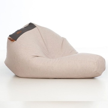 SAKOO Домашний пуф Бежевый | ДЖАББА Дизайн