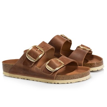 Klapki Birkenstock Big Buckley Cognac 36