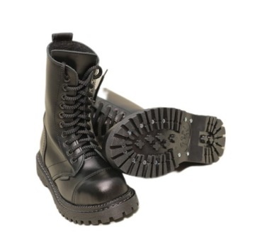 Glany wysokie stalowy nosek STEELNOSE 10-Dziurek r. 44