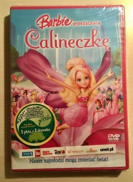 DVD BARBIE PRZEDSTAWIA CALINECZKĘ FOLIA!!!