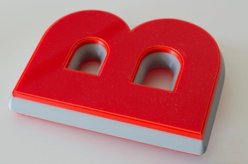 Светящаяся светодиодная буква NEON, напечатанная с помощью нити 3D 40.