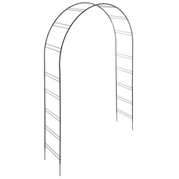 PERGOLA OGRODOWA METALOWA ŁUK NA KWIATY RÓŻE 255cm