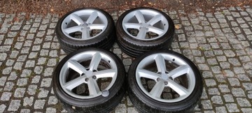 4× DISK HLINÍK AUDI OE 8J0601025M 9.0" X 18" 5X112 ET 52