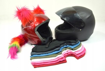 Ozdoba na kask narciarski, motocyklowy, rowerowy naklejka IROKEZ