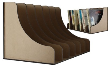 STOJAK PŁYTY WINYLOWE ORGANIZER WINYLE 150 płyt