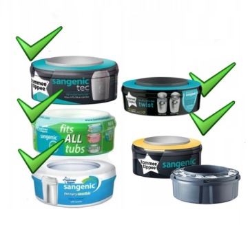 Наполнитель для Sangenic Tommee Tippee TEC Nursery -8 шт.