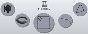 Strzemiona zbrojeniowe 30x30 drut żebrowany