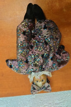 Кукла-клоун, коллекционные венецианские фарфоровые куклы.