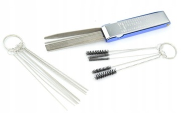 Набор средств для чистки форсунок карбюраторов.