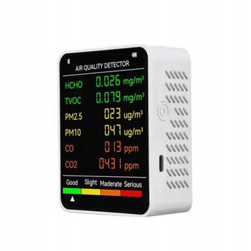 MONITOR JAKOŚCI POWIETRZA HCHO/TVOC/CO/CO2/PM2.5