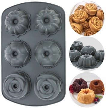 ФОРМЫ ДЛЯ МАФФИНОВ Форма для выпекания 6 маффинов