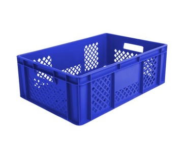 Pojemnik EURO magazynowy transportowy 60x40x20 PZH skrzynka ażurowa