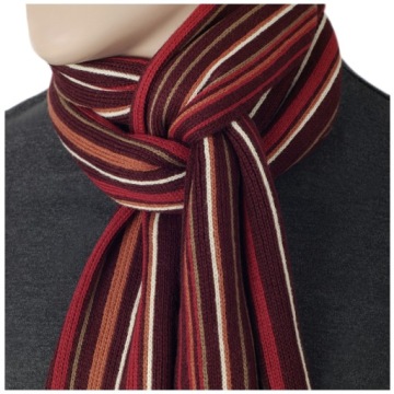 МОДНЫЙ Шарф Длинный Зимний Шарф, КРАСНЫЙ, бордовый, saf79