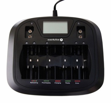 Ładowarka uniwersalna akumulatorów Ni-MH, Ni-Cd everActive NC-900U
