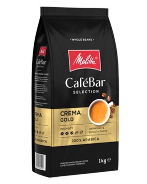 Kawa ziarnista MELITTA CAFEBAR CREMA GOLD 1 kg