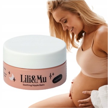 BALSAM do brodawek sutków KOJĄCY dla kobiet ciąży ALOES masło SHEA Lili&Mu