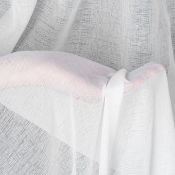 ГОТОВАЯ ШТОРА ЛАЙЛА НА ЛЕНТЕ 400Х270 СМ БЕЛАЯ