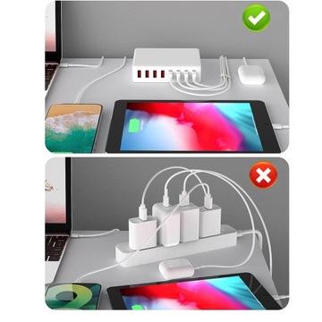 USB ЗАРЯДНОЕ УСТРОЙСТВО БЛОК ПИТАНИЯ ЗАРЯДНАЯ СТАНЦИЯ ДЛЯ IPHONE HUAWEI 220 В