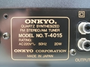 ONKYO T-4015 ТЮНЕР