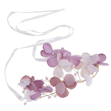 Корейское украшение для волос с жемчужным цветком на свадьбу ak