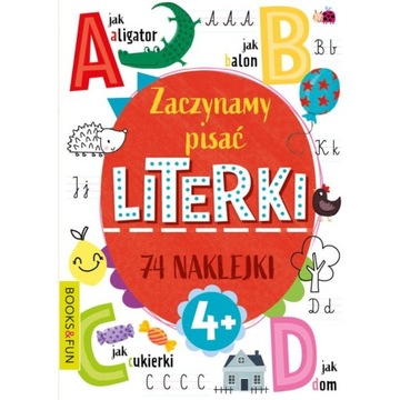 Zaczynam pisać literki - Books&Fun 4+