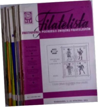 Filatelista nr 1-24 z 1974 roku