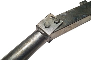 Антенный держатель для стропил под желобом, облегченный вариант, антенная стойка для стропил