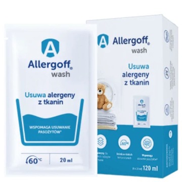 Allergoff Wash dodatek do prania usuwa alergeny