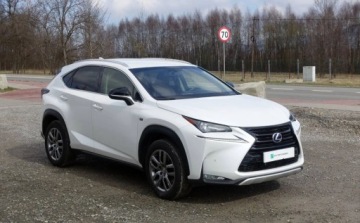 Lexus NX I SUV 300h 197KM 2014 Lexus NX 300h 197KM Hybryda 4x4 Automat Skora Grzane fotele Navi Biala per, zdjęcie 2