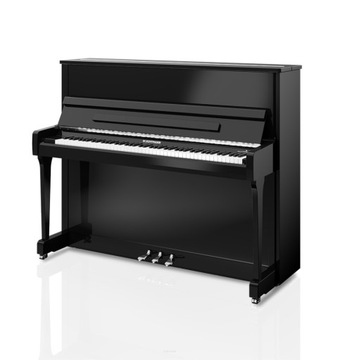 pianino W. Hoffmann V-120 czarny połysk + chrom