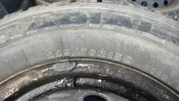 DISK OCELOVÝ IVECO OE DBGBFG X 15" VEY